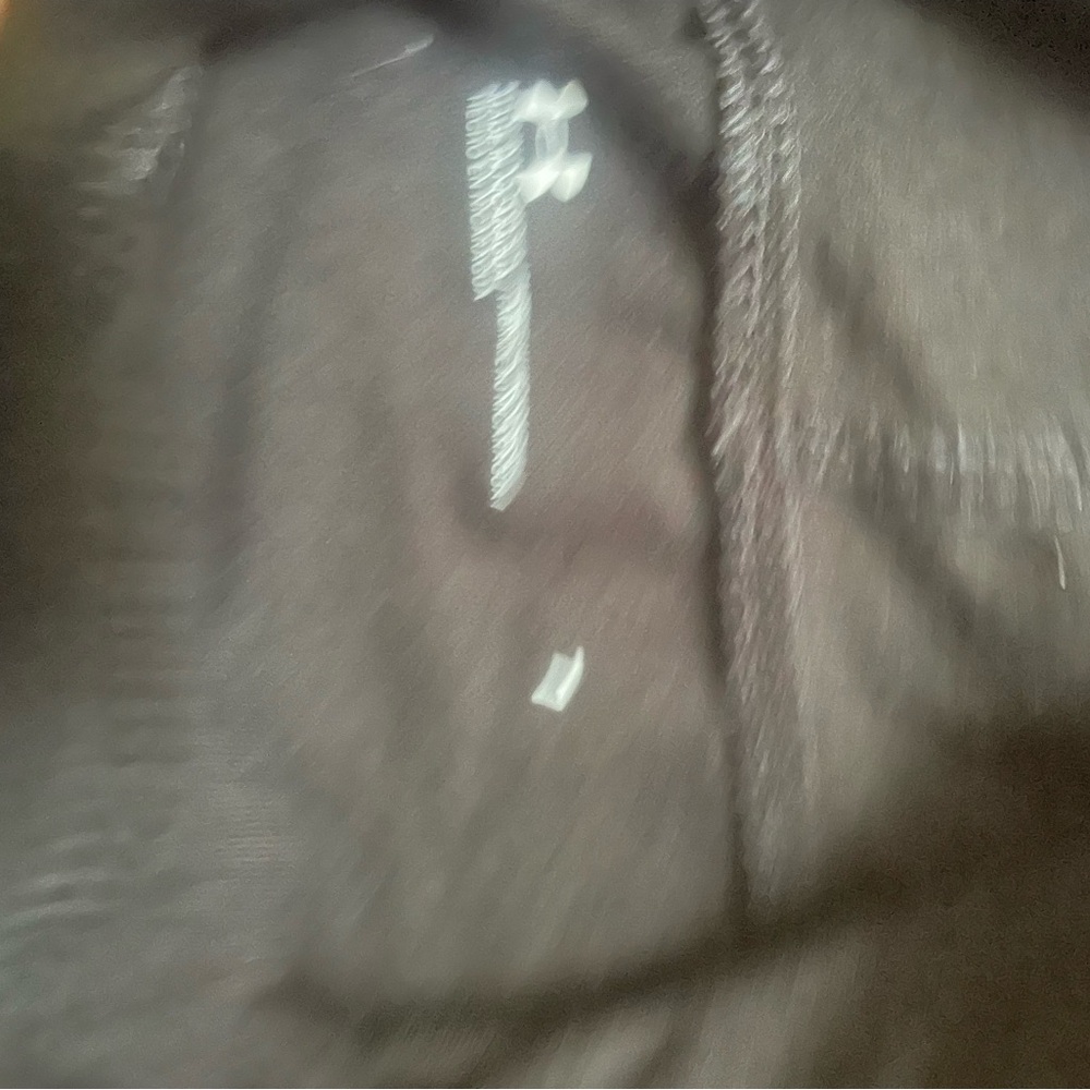 Under Armour Black Sweatshirt with White Logo - Picture 2 of 2